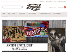 Tablet Screenshot of legendstudio.net