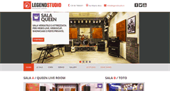 Desktop Screenshot of legendstudio.it